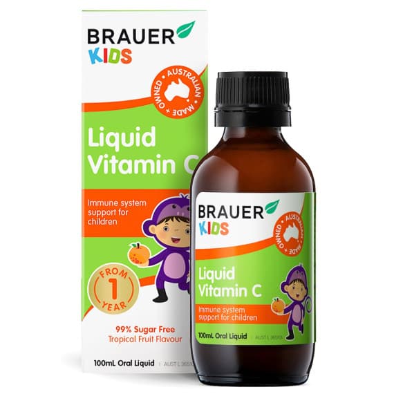 Brauer Baby and Kids Liquid Vitamin C 100ml