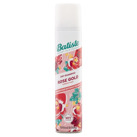 Batiste Dry Shampoo Rose Gold 200ml - Instant Freshness and Volume - Pharmacy Direct