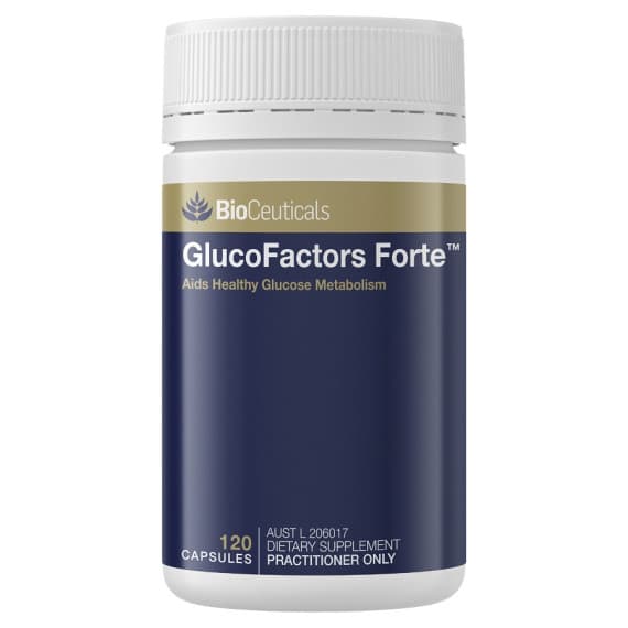 BioCeuticals GlucoFactors Forte 120 Capsules