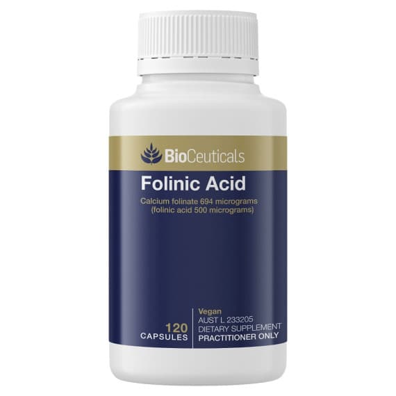 BioCeuticals Folinic Acid 120 Capsules