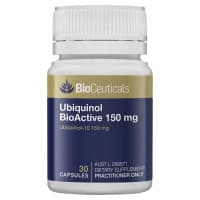 BioCeuticals Ubiquinol BioActive 150mg 30 Capsules 