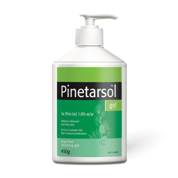 Ego Pinetarsol Gel 450g soothing cleanser for sensitive skin - Pharmacy Direct