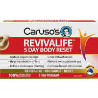 Carusos Revivalife 5 Day Body Reset Kit