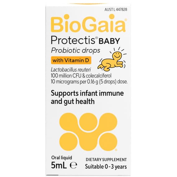 Buy BioGaia Probiotic Drops With Vitamin D 5ml Online Pharmacy Direct AU