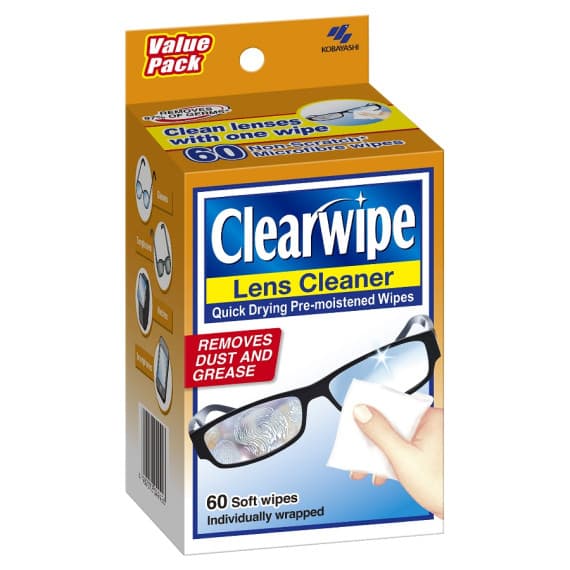 Clearwipe Lens Cleaner 60 Pack