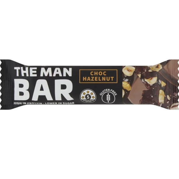 The Man Bar Choc Hazelnut 50g