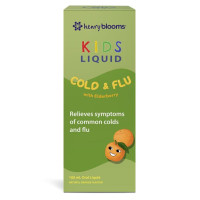 Henry Blooms Kids Liquid Cold and Flu with Elderberry 100ml