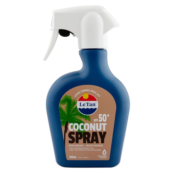 Le Tan SPF 50 Plus Coconut Spray 250ml