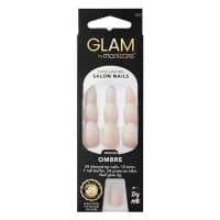 Manicare Glam Press On Nails Medium Almond Fashion Kit