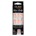 Manicare Glam Ready Pre Glued Nails La Petite French 30pcs