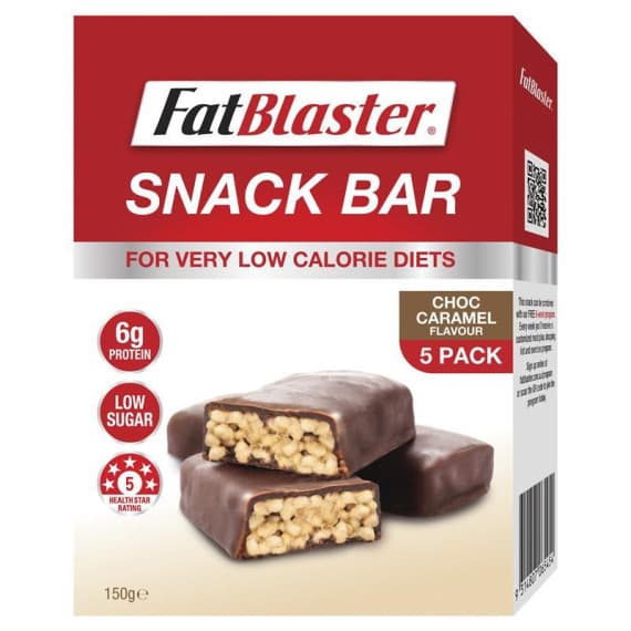 Buy Naturopathica Fatblaster Choc Caramel Crunch Bar 5 x 30g Online Pharmacy Direct AU