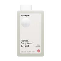 Thank You Hand and Body Wash Botanical Geranium Rose and Wood Refill 1L
