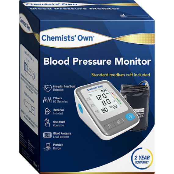 Chemists’ Own Blood Pressure Monitor