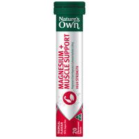 Natures Own Magnesium plus Muscle Support 20 Tablets