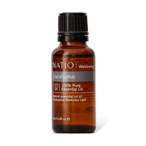 Natio Wellbeing Pure Essential Oil Eucalyptus 25ml