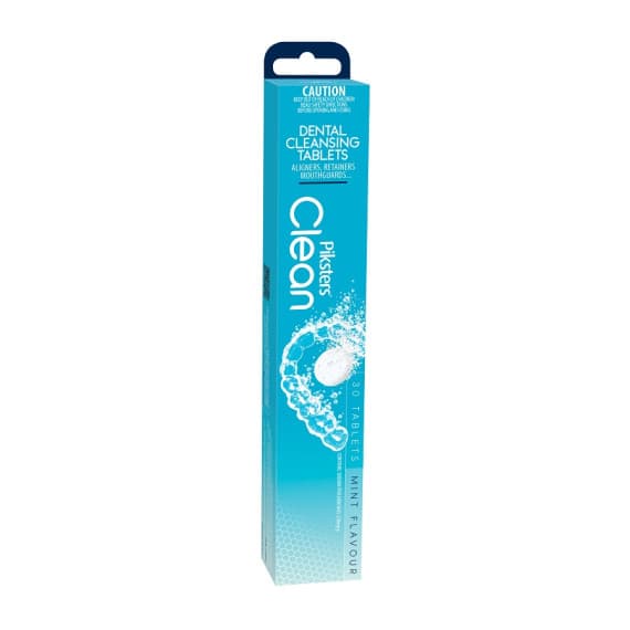 Piksters Clean Dental Cleansing Tablets 30 Pack