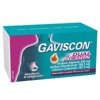 Gaviscon Dual Action Mixed Berry 48 Pack
