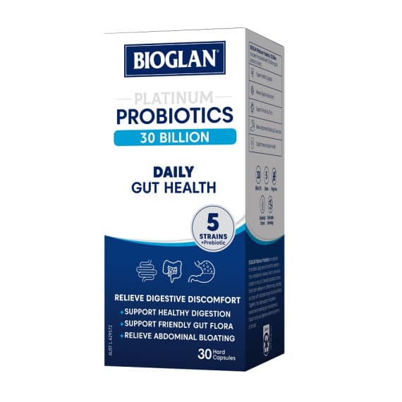 Buy Bioglan Platinum Probiotics 30 Billion 30 Tablets Online Pharmacy Direct AU