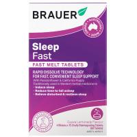 Brauer Sleep Fast Melt 60 tablets