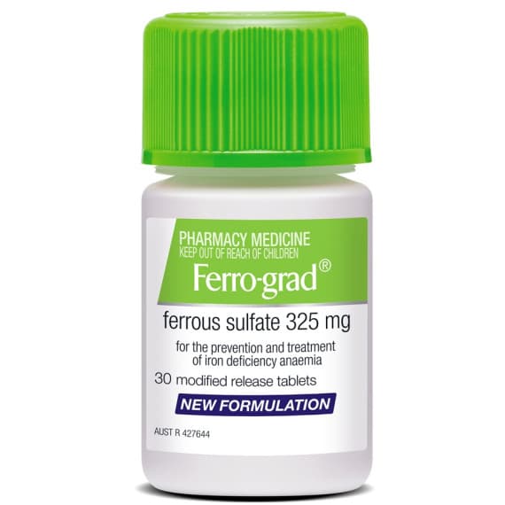 Ferro Grad PR 325mg 30 Tablets