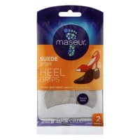 Maseur Footcare Suede Heel Grips 2 Pairs