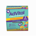Advital Smooth Fruit Banana And Mango 120g Twin Pack Expiry Date 18/03/26