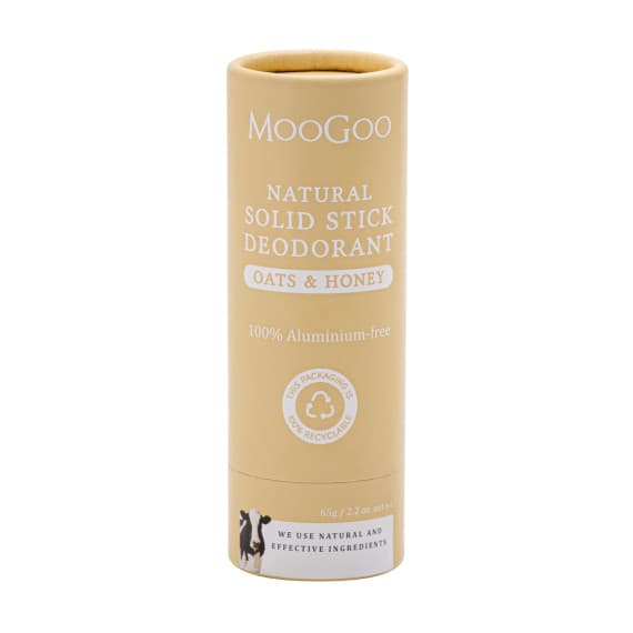 Moogoo Deodorant Stick Oats and Honey 65g