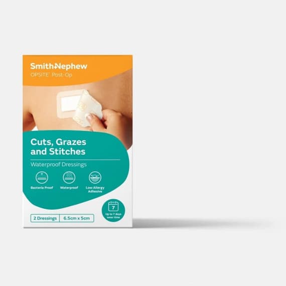 Opsite Post op 6.5x5.5cm 2 Pack