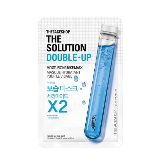 The Face Shop The Solution Double Up Moist Face Mask