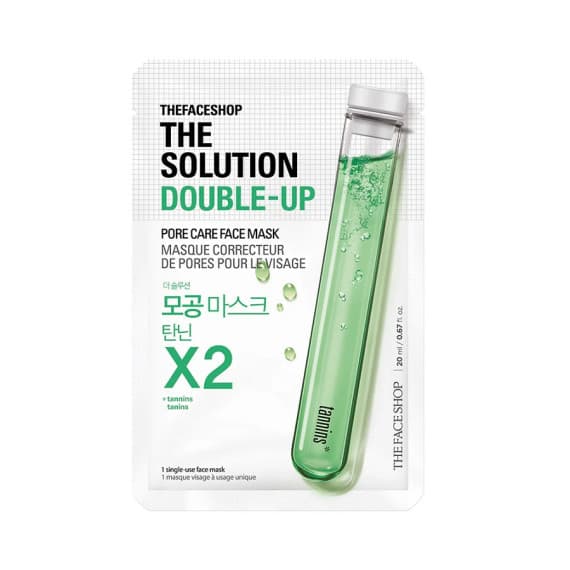 The Face Shop The Solution Double Up Soothing Face Mask