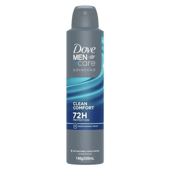 Dove Men plus Care Advanced Clean Comfort Antiperspirant 250ml