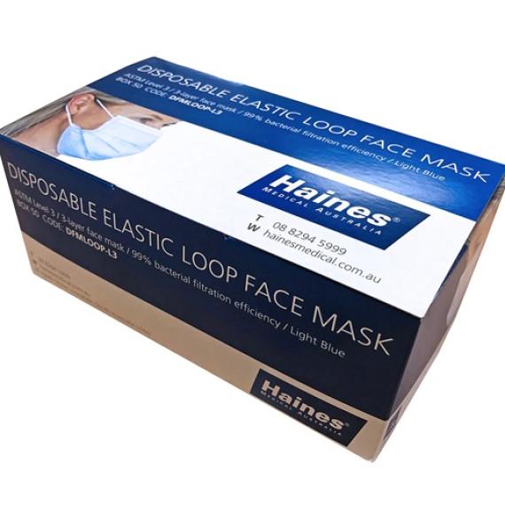 Buy Reynard Haines Earloop Face Mask L3 Online Pharmacy Direct AU