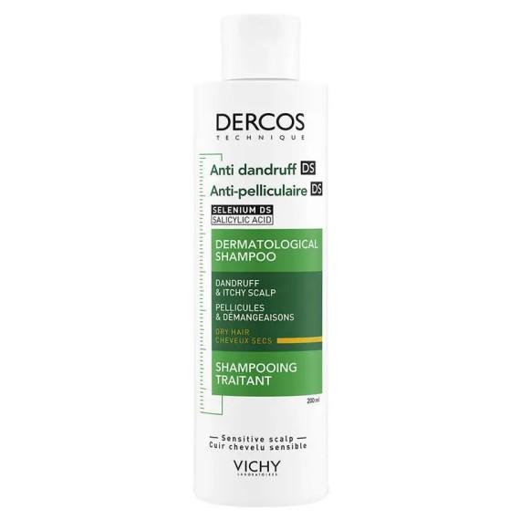 Dercos Anti-Dandruff DS Shampoo for Dry Hair – Pharmacy Direct