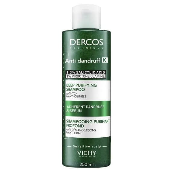 Buy Dercos Anti-Dandruff Shampoo at Pharmacy Direct – 250ml Deep Purifying Care