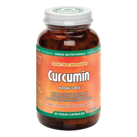 Green Nutritionals Curcumin 30 Capsules for joint health and inflammation support – Pharmacy Direct