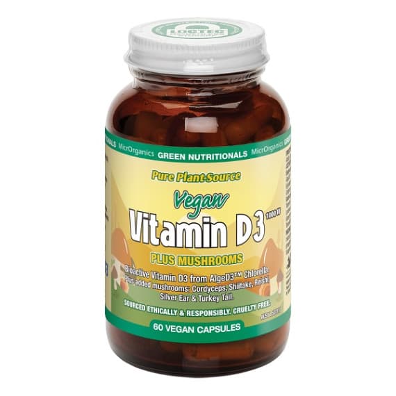Green Nutritionals Vitamin D3 1000IU Capsules for immunity and bone support – Pharmacy Direct