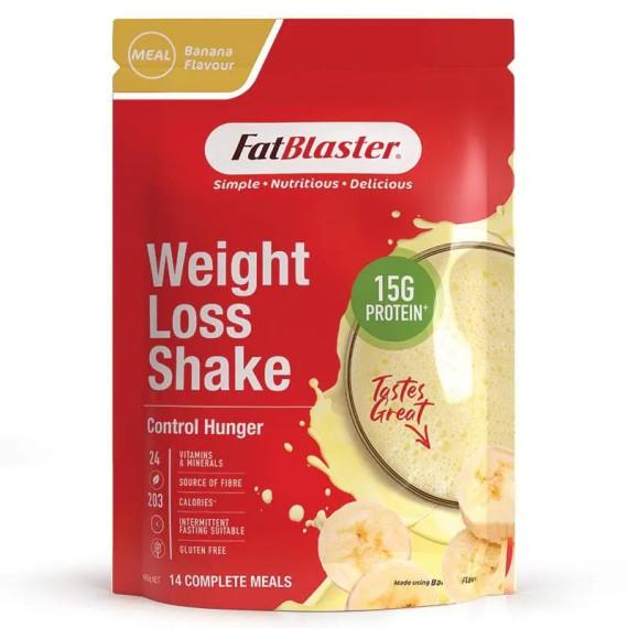 Buy Naturopathica Fatblaster Weight Loss Shake Red Pouch Banana 465g Online Pharmacy Direct AU