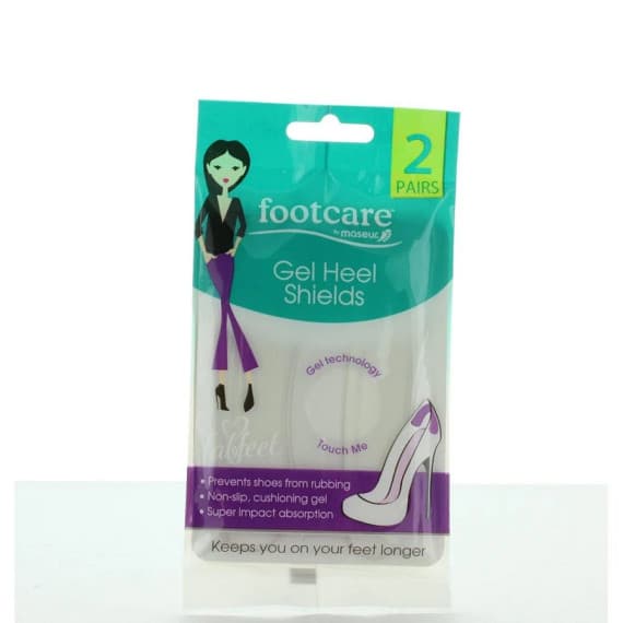 Maseur Footcare Gel Heel Sheilds Twin