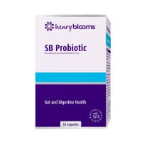 Henry Blooms SB Probiotic Gut Health 30 Vege Capsules Expiry Date 02/26