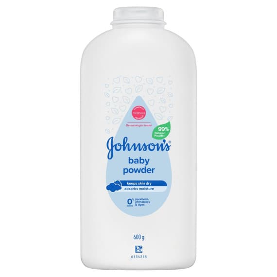 Johnsons Baby Pure Cornstarch Powder 600g