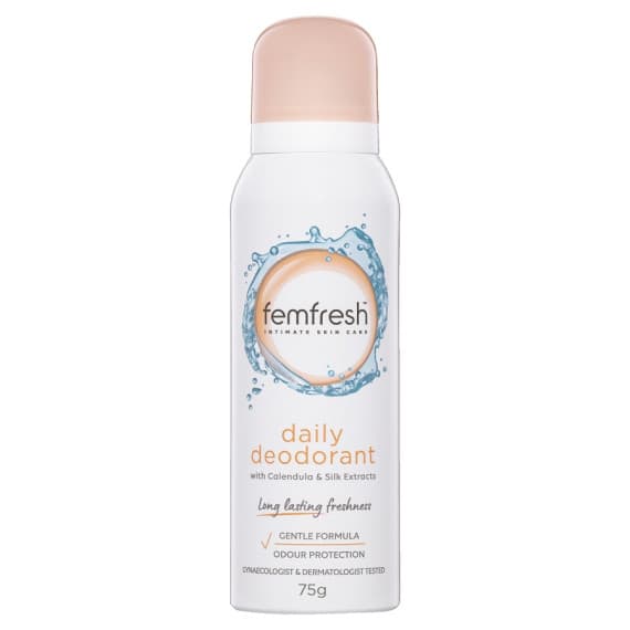 Femfresh Feminine Deodorant Spray 75g for intimate care - Pharmacy Direct