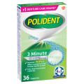 Polident 3 Minute Daily Cleanser for Dentures 36 Tablets