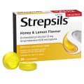 Strepsils Sore Throat Relief Honey And Lemon Lozenges 36 Pack