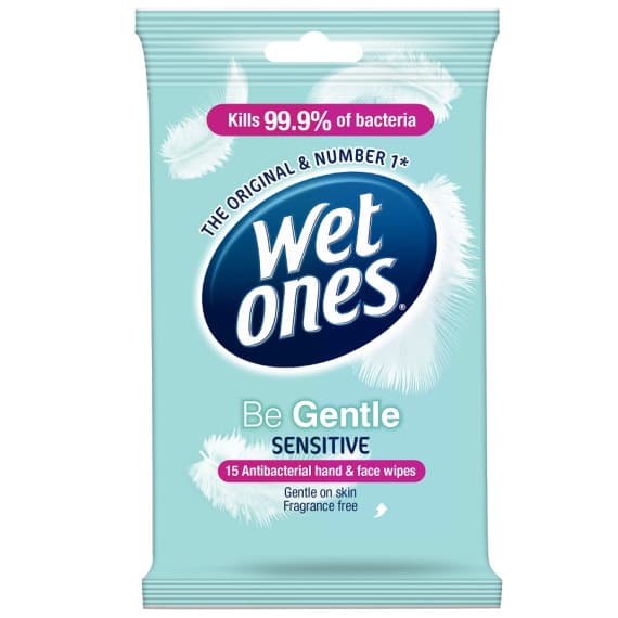 Wet Ones Be Gentle Sensitive Travel Pack - Clean Hands Fast | Pharmacy Direct