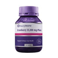 Henry Blooms Cranberry 35000mg Plus 30 Vegetarian Capsules