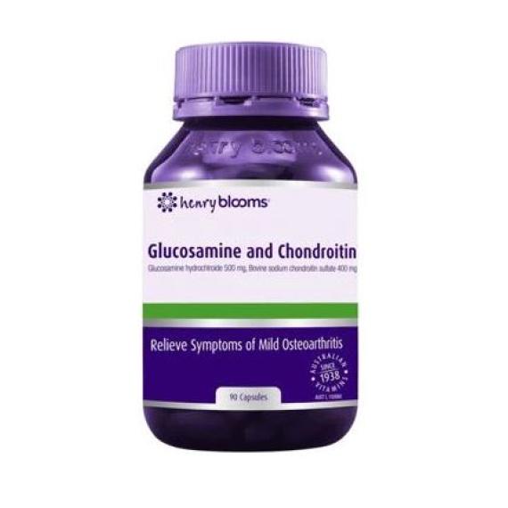 Henry Blooms Glucosamine and Chondroitin 90 Capsules