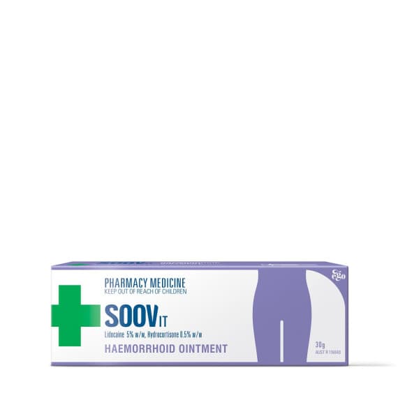 Ego Soov It Haemorrhoids Cream 30g soothing relief – Pharmacy Direct