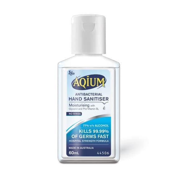 Ego Aqium Antibacterial Hand Sanitiser 60ml