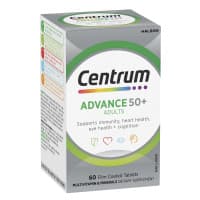 Centrum Advance 50 Plus Adults 60 Film Coated Tablets