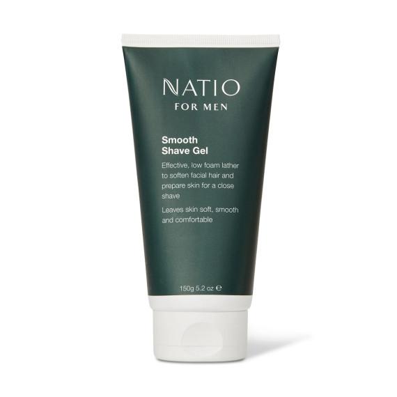 Natio Smooth Shave Gel Men 150g